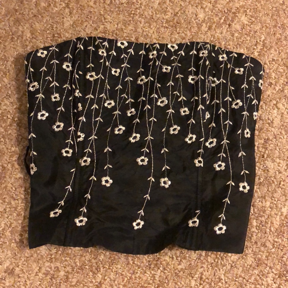 Jessica McClintock Corset Top vintage 2000s